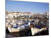 Harbour with Fishing Boats, Mykonos Town, Island of Mykonos, Cyclades, Greece-Hans Peter Merten-Mounted Photographic Print