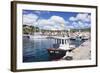 Harbour with Fishing Boats, Porto Azzuro, Island of Elba-Markus Lange-Framed Photographic Print
