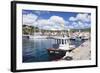 Harbour with Fishing Boats, Porto Azzuro, Island of Elba-Markus Lange-Framed Photographic Print