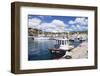 Harbour with Fishing Boats, Porto Azzuro, Island of Elba-Markus Lange-Framed Photographic Print