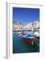 Harbour with Fishing Boats, Portoferraio, Island of Elba-Markus Lange-Framed Photographic Print