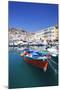 Harbour with Fishing Boats, Portoferraio, Island of Elba-Markus Lange-Mounted Photographic Print