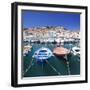 Harbour with Fishing Boats, Portoferraio, Island of Elba-Markus Lange-Framed Photographic Print