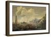 Harbour with Lighthouse and Ships-Salvator Rosa-Framed Giclee Print