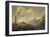 Harbour with Lighthouse and Ships-Salvator Rosa-Framed Giclee Print