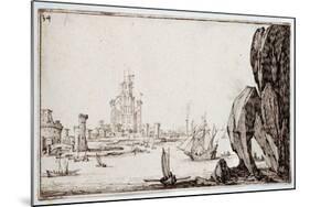 Harbour-Jacques Callot-Mounted Giclee Print