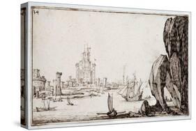 Harbour-Jacques Callot-Stretched Canvas