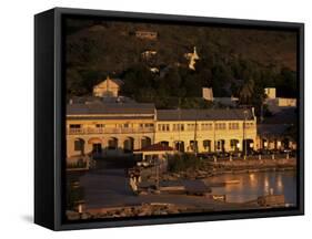 Harbourfront at Sunset, St. Croix, U.S. Virgin Islands, West Indies, Central America-Ken Gillham-Framed Stretched Canvas