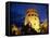 Harbourside Watchtower Illuminated at Night, Puerto Banus, Marbella, Andalucia, Spain, Europe-Tomlinson Ruth-Framed Stretched Canvas