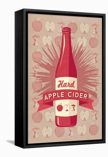 Hard Apple Cider-Lantern Press-Framed Stretched Canvas