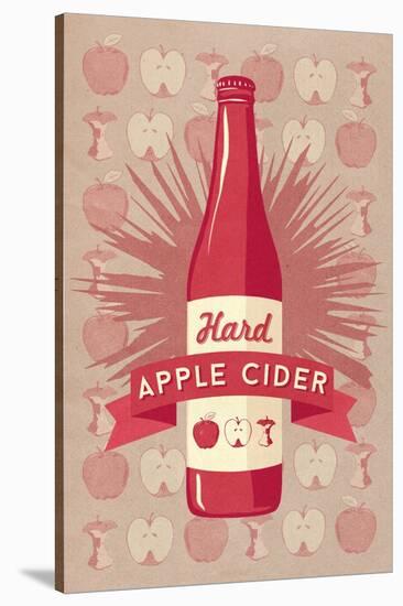 Hard Apple Cider-Lantern Press-Stretched Canvas