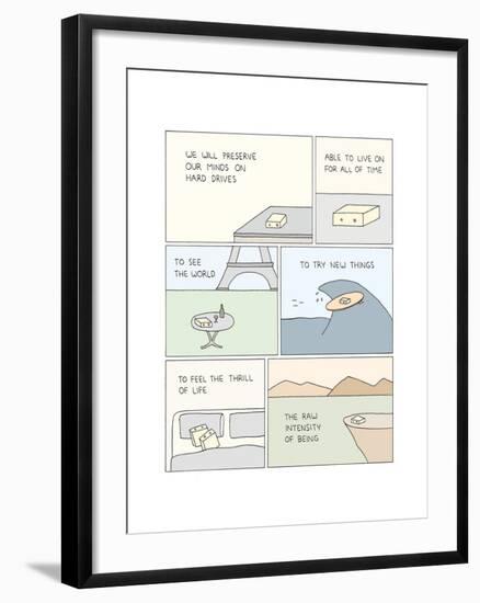 Hard Drives-Reza Farazmand-Framed Art Print