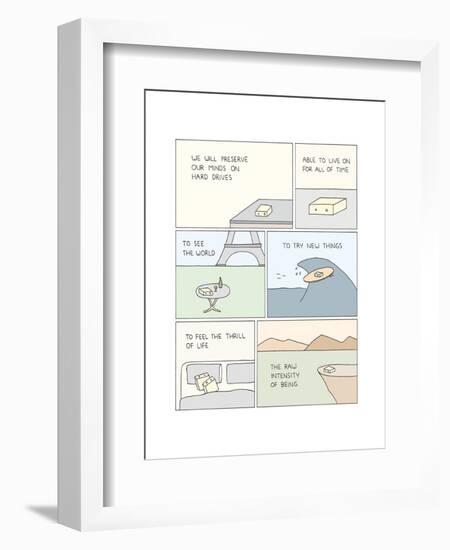 Hard Drives-Reza Farazmand-Framed Art Print