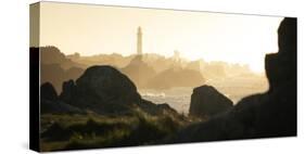 Hard light on Ouessant Island-Philippe Manguin-Stretched Canvas