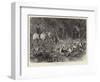 Hard Pressed, a Woodland Scene-John Charlton-Framed Giclee Print
