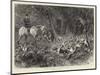 Hard Pressed, a Woodland Scene-John Charlton-Mounted Giclee Print