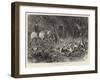 Hard Pressed, a Woodland Scene-John Charlton-Framed Giclee Print