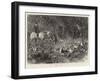 Hard Pressed, a Woodland Scene-John Charlton-Framed Giclee Print