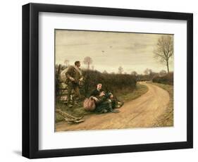 Hard Times, 1885-Hubert von Herkomer-Framed Giclee Print