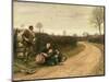 Hard Times, 1885-Hubert von Herkomer-Mounted Giclee Print