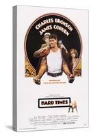 Hard Times, Top from Left: James Coburn, Charles Bronson, Jill Ireland, 1975-null-Stretched Canvas