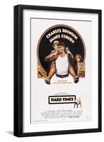 Hard Times, Top from Left: James Coburn, Charles Bronson, Jill Ireland, 1975-null-Framed Art Print