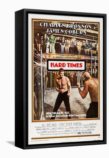 Hard Times-null-Framed Stretched Canvas