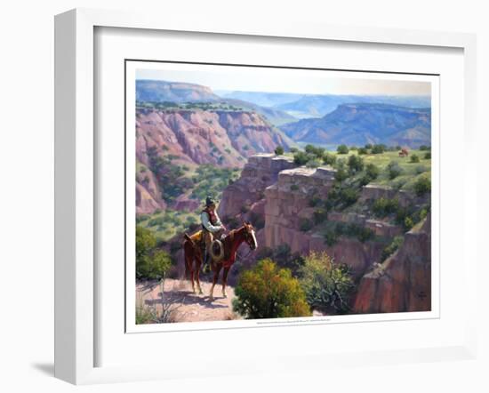 Hard to Get To-Jack Sorenson-Framed Art Print