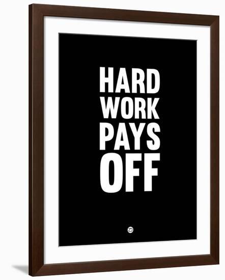 Hard Work Pays Off 1-NaxArt-Framed Art Print