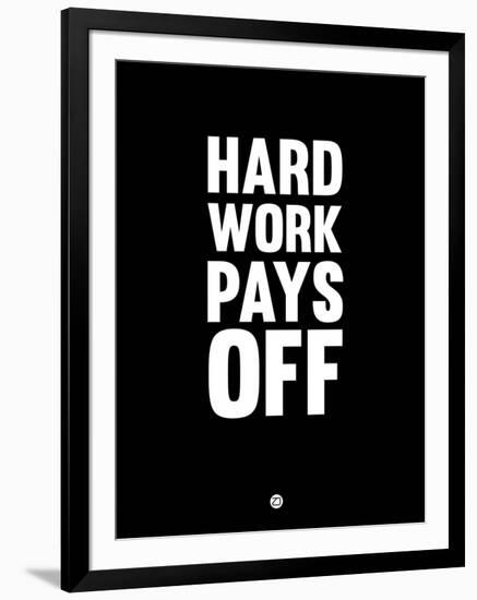 Hard Work Pays Off 1-NaxArt-Framed Art Print