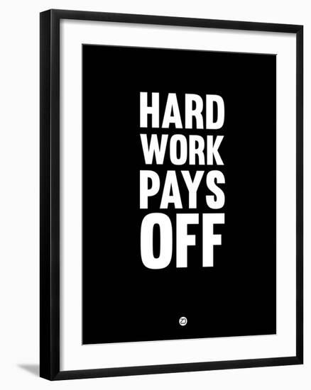 Hard Work Pays Off 1-NaxArt-Framed Art Print