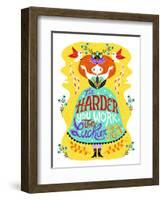 Hard Work-Gaia Marfurt-Framed Premium Giclee Print