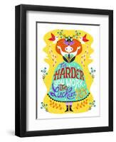 Hard Work-Gaia Marfurt-Framed Premium Giclee Print