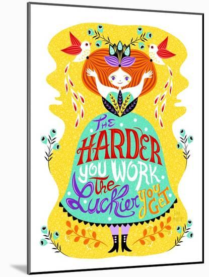 Hard Work-Gaia Marfurt-Mounted Giclee Print