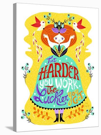 Hard Work-Gaia Marfurt-Stretched Canvas