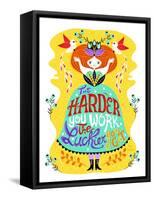 Hard Work-Gaia Marfurt-Framed Stretched Canvas