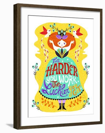 Hard Work-Gaia Marfurt-Framed Giclee Print