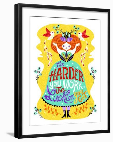 Hard Work-Gaia Marfurt-Framed Giclee Print