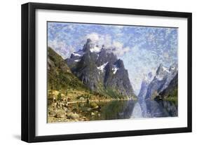 Hardanger Fjord, Norway-Normann Adelsteen-Framed Giclee Print