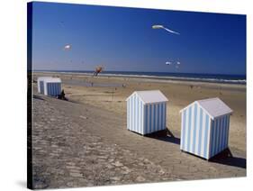 Hardelot Plage, Near Boulogne, Pas-De-Calais, France-David Hughes-Stretched Canvas