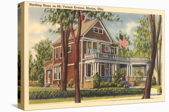 Harding Home, Marion-null-Stretched Canvas