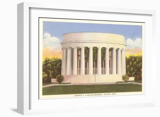 Harding Memorial, Marion, Ohio-null-Framed Art Print