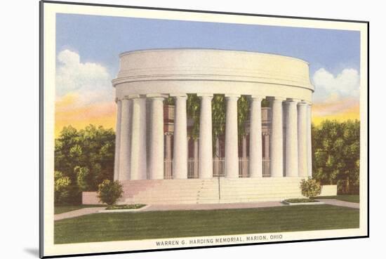 Harding Memorial, Marion, Ohio-null-Mounted Art Print