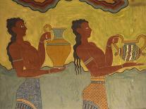 Fresco Detail, Knossos, Crete, Greece, Europe-Harding Robert-Photographic Print