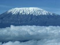 Mount Kilimanjaro, UNESCO World Heritage Site, Seen from Kenya, East Africa, Africa-Harding Robert-Photographic Print