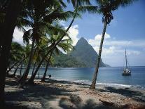 Pitons, St. Lucia, Windward Islands, West Indies, Caribbean, Central America-Harding Robert-Photographic Print
