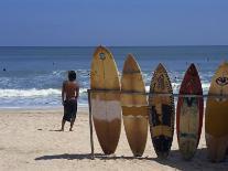 Surfboards Waiting for Hire at Kuta Beach on the Island of Bali, Indonesia, Southeast Asia-Harding Robert-Photographic Print