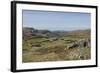 Hardknott Roman Fort Interior Looking West Along the Eskdale Valley to the Solway Firth-James Emmerson-Framed Photographic Print