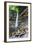 Hardraw Force in Wensleydale-Mark Sunderland-Framed Photographic Print