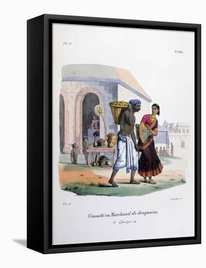 Hardware Merchant, 1828-Marlet et Cie-Framed Stretched Canvas